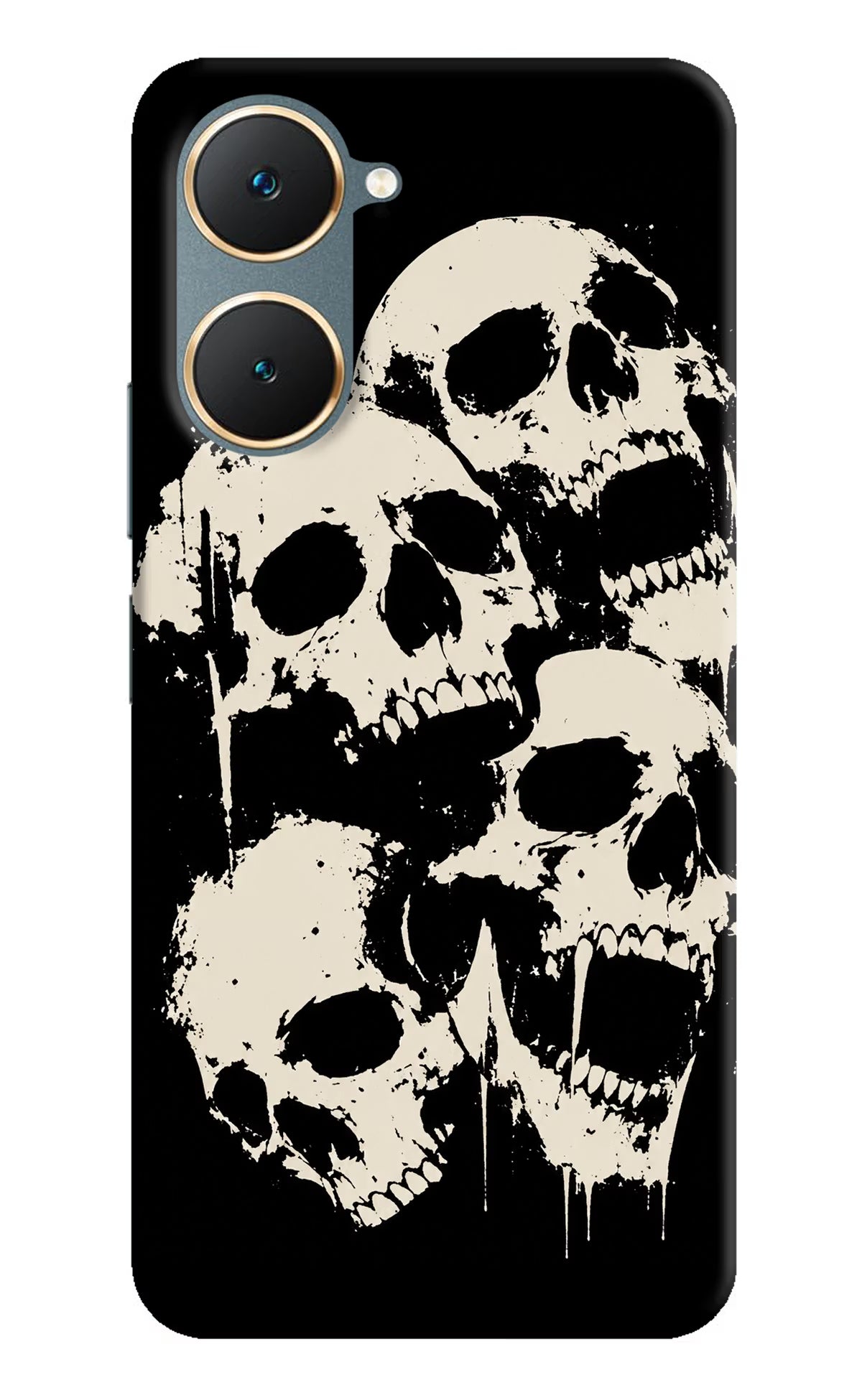 Dead Stack Vivo Y18/Y18e Hard Case Back Cover by Casekaro