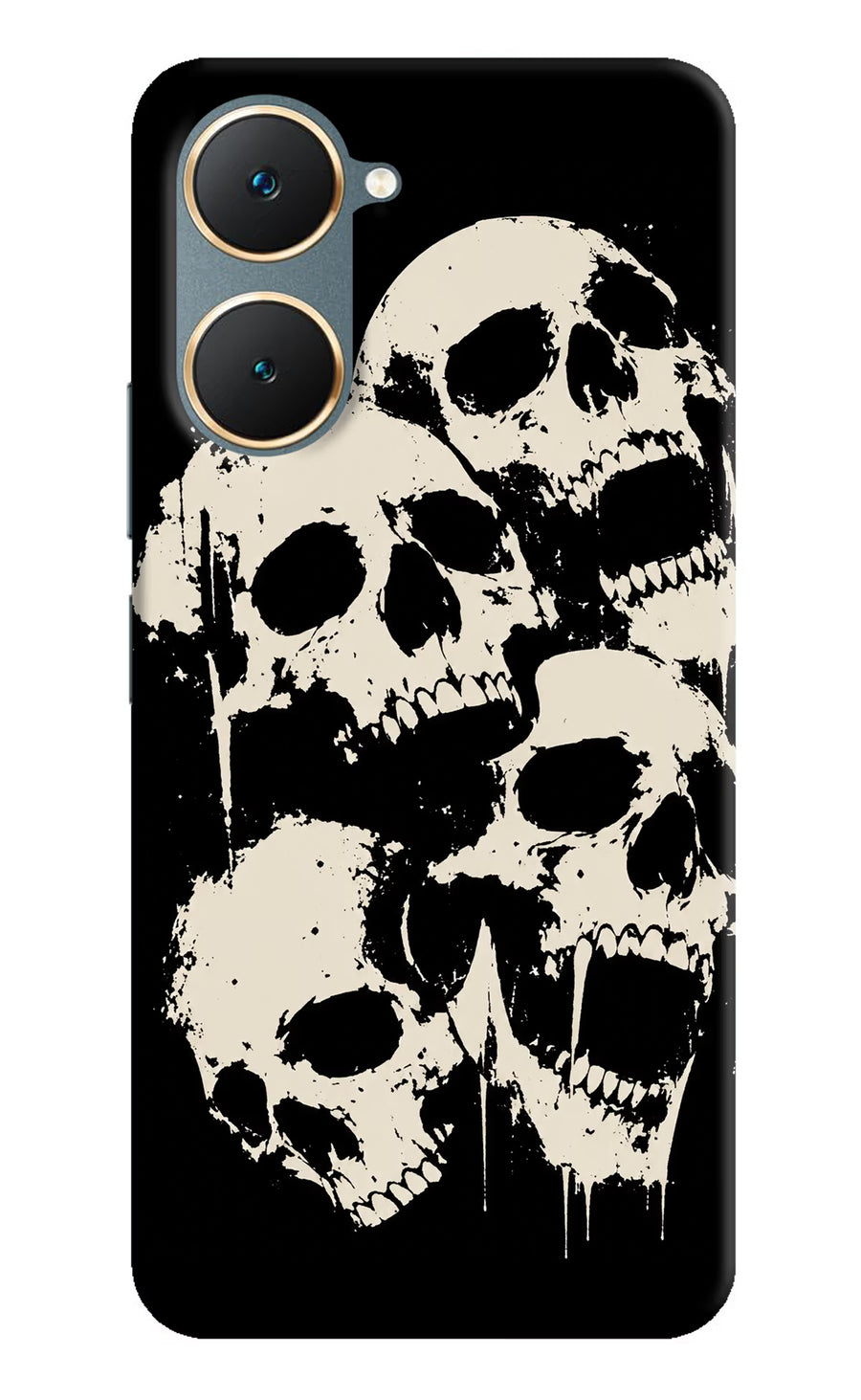 Dead Stack Vivo Y18/Y18e Back Cover, Hard case