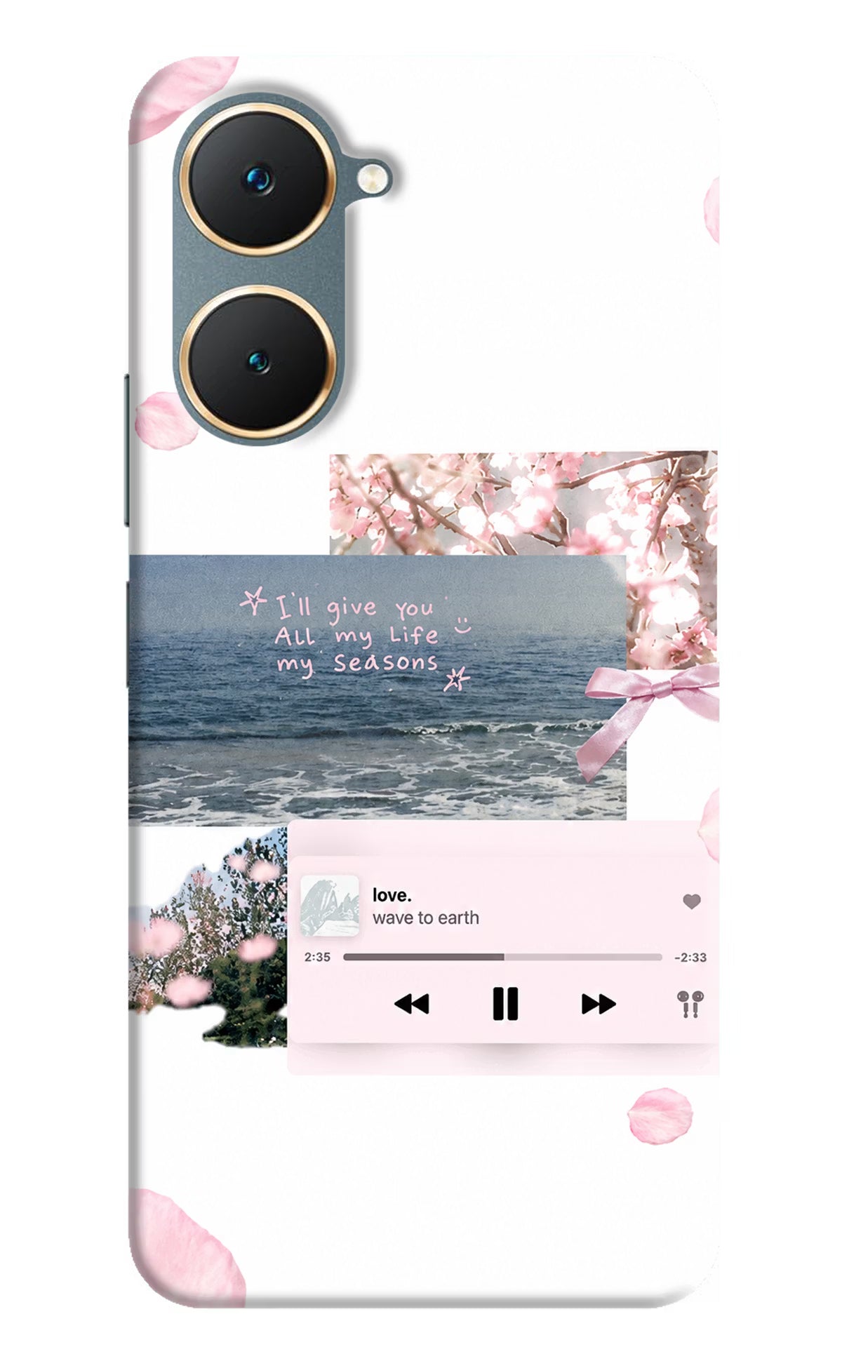 Wave to earth Vivo Y18/Y18e Back Cover