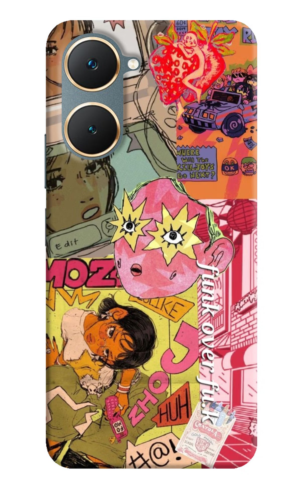 Funkover Vivo Y18/Y18e Back Cover