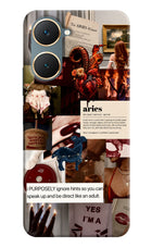 Zodiac Aries Vivo Y18/Y18e Hard Case Back Cover by Casekaro