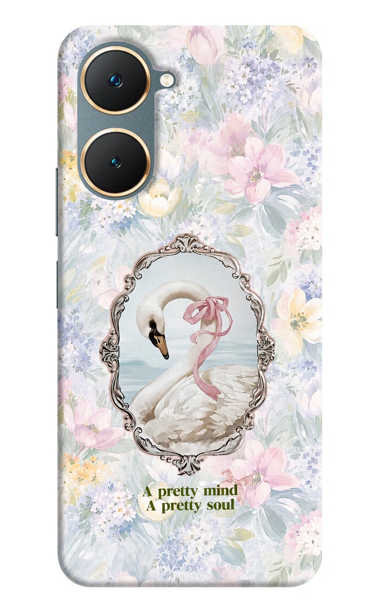 Pretty Mind Pretty Soul Vivo Y18/Y18e Back Cover