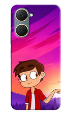 Marco Sunset Vivo Y18/Y18e Hard Case Back Cover by Casekaro