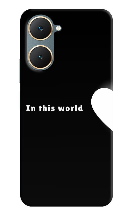 This World Vivo Y18/Y18e Hard Case Back Cover by Casekaro