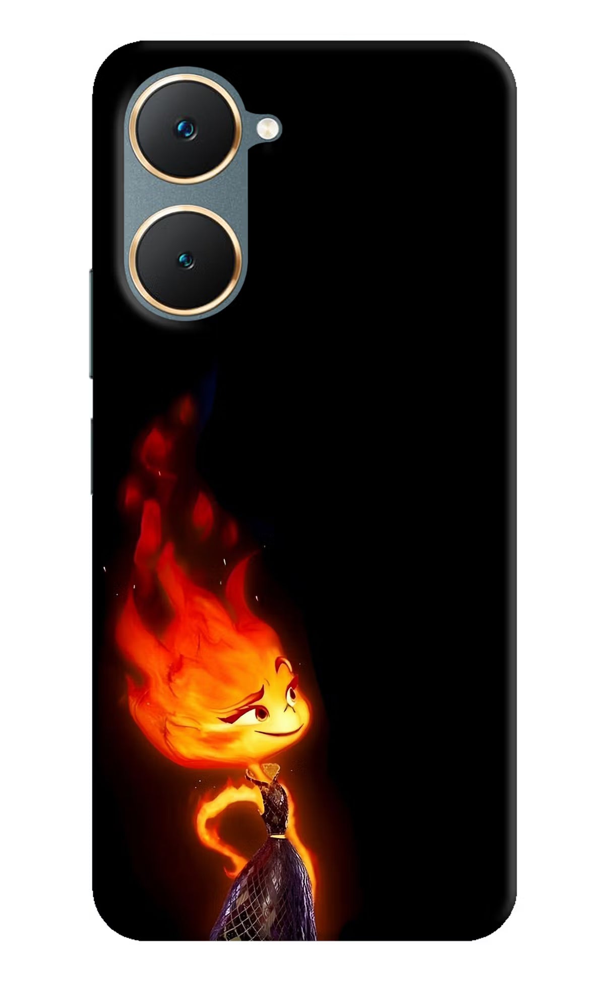 Ember Flame Vivo Y18/Y18e Back Cover