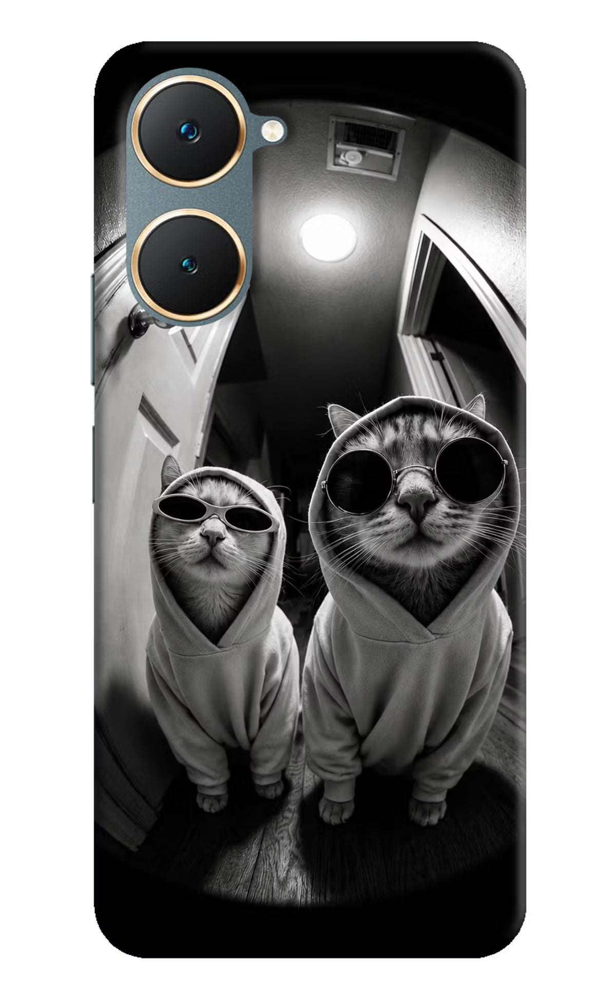 Hood Cats Vivo Y18/Y18e Back Cover