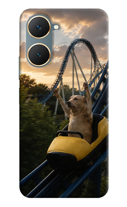 Rollercoaster Dog Vivo Y18/Y18e Hard Case Back Cover by Casekaro