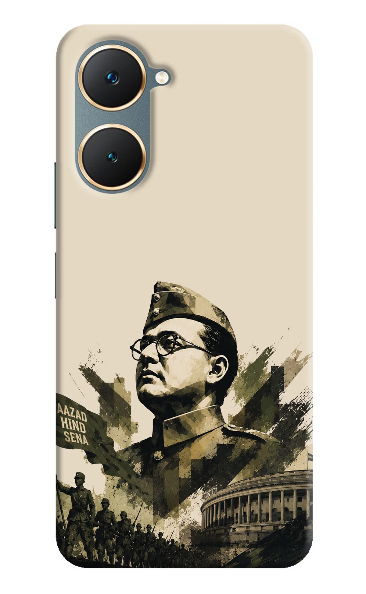 Netaji Rising Vivo Y18/Y18e Back Cover