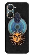 Divine Sun Vivo Y18/Y18e Hard Case Back Cover by Casekaro