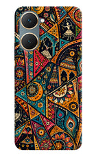 Folk Print Vivo Y18/Y18e Hard Case Back Cover by Casekaro