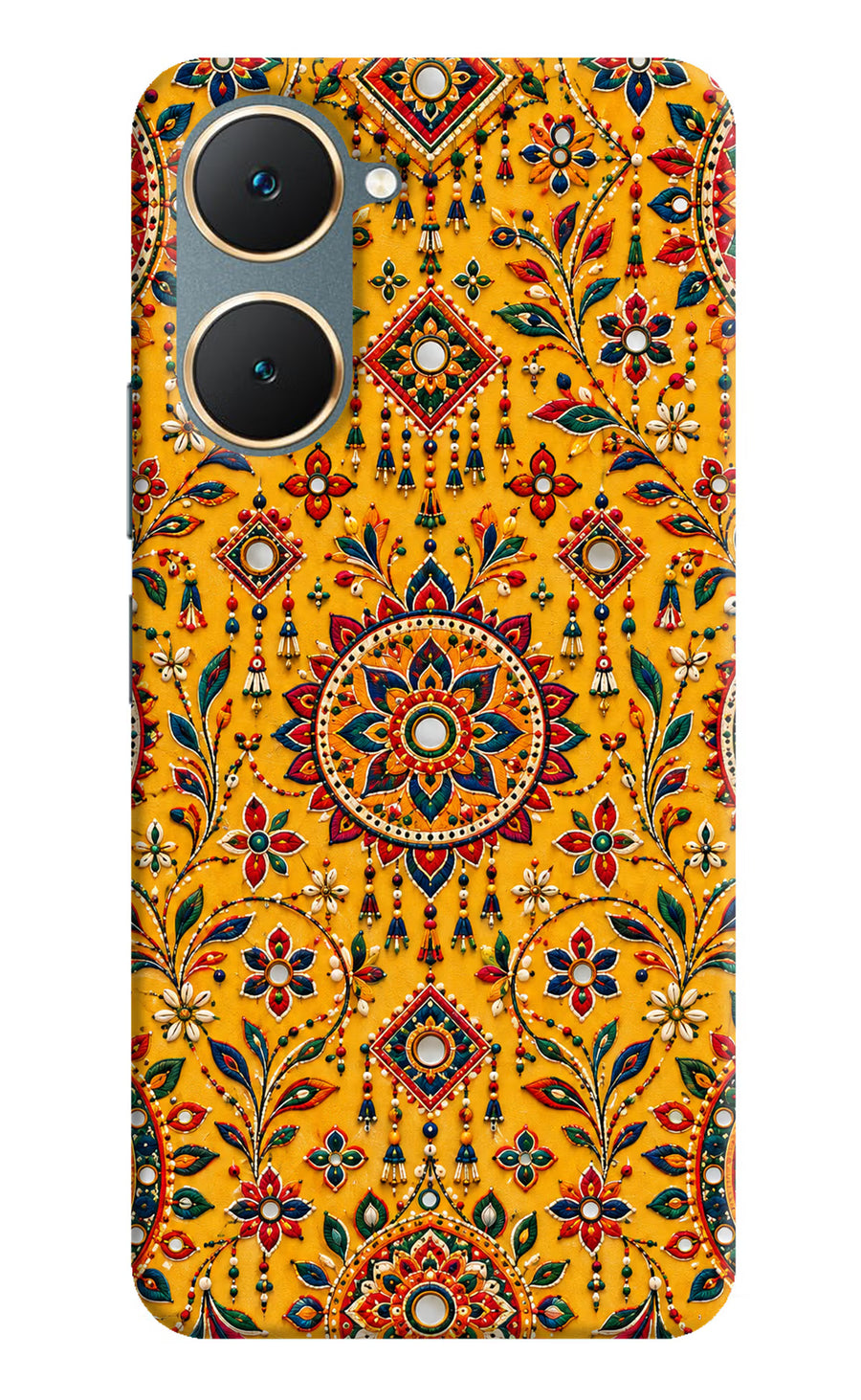 Sunlit Aura Vivo Y18/Y18e Back Cover, Hard case