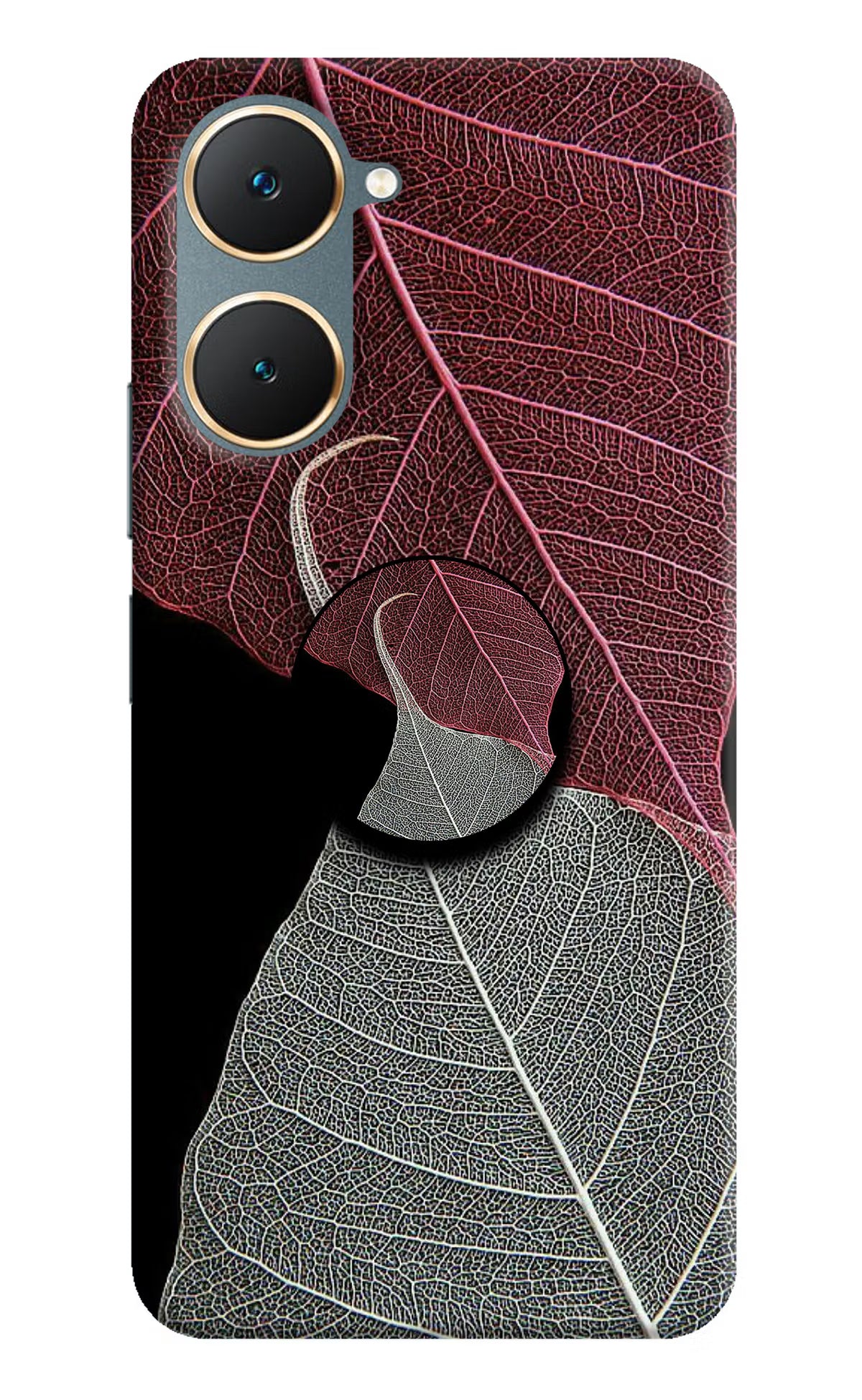 Leaf Pattern Vivo Y18/Y18e Pop Case by Casekaro