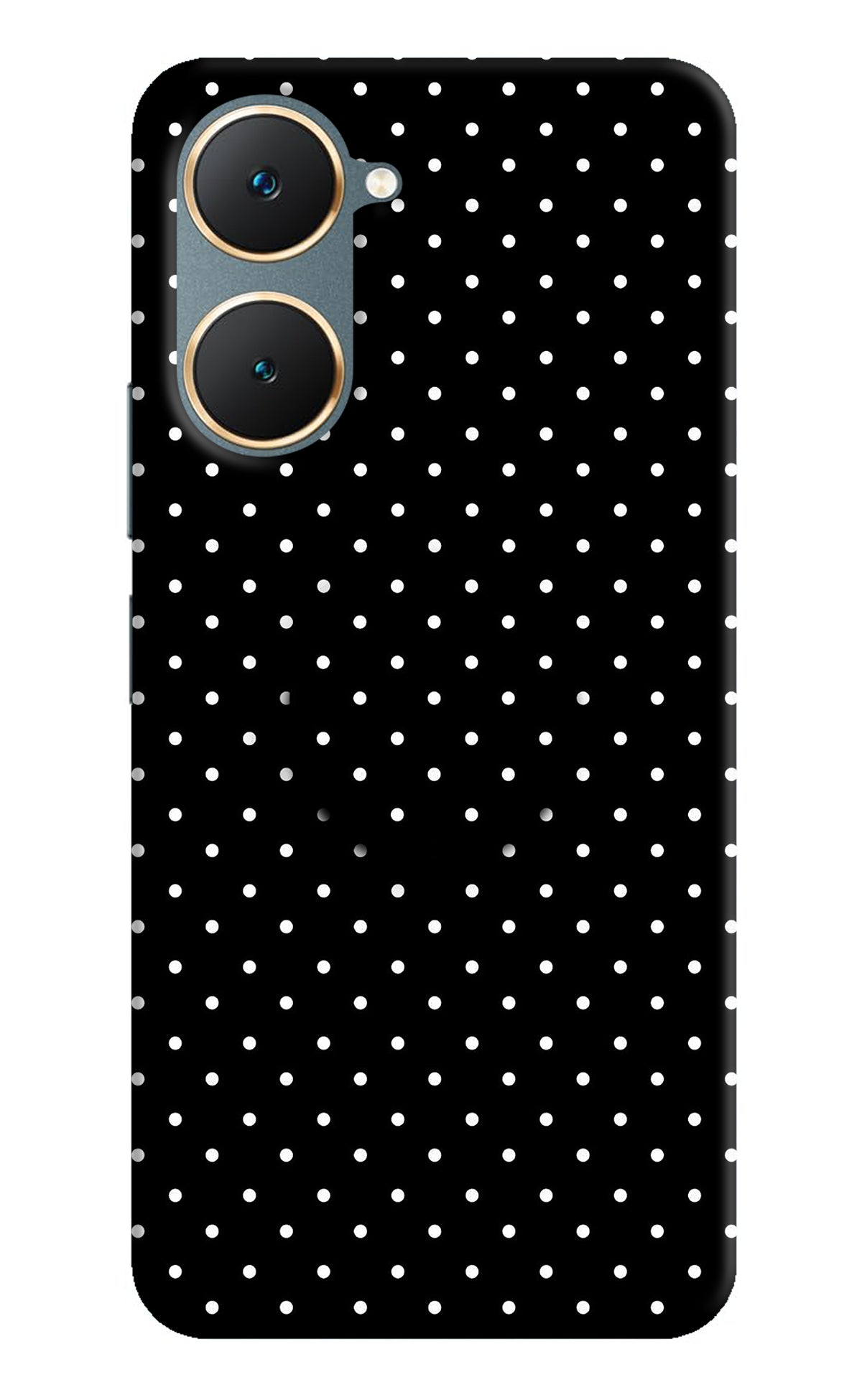 White Dots Vivo Y18/Y18e Pop Case