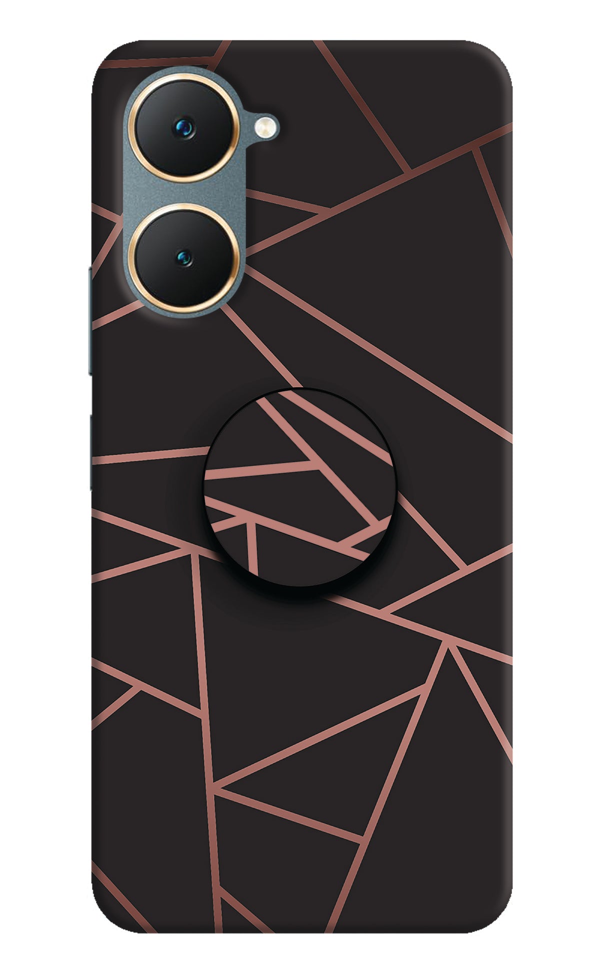 Geometric Pattern Vivo Y18/Y18e Pop Case