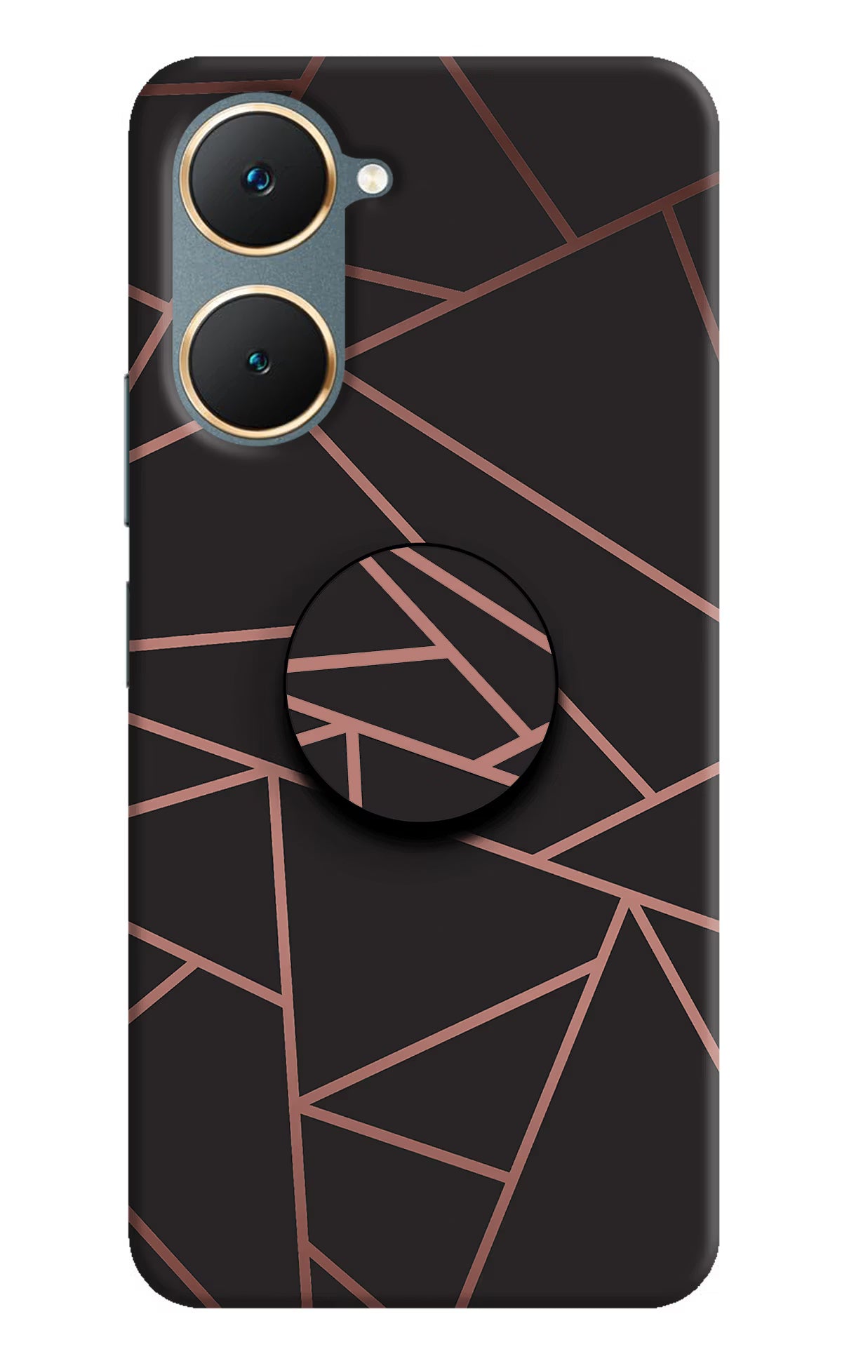 Geometric Pattern Vivo Y18/Y18e Pop Case by Casekaro