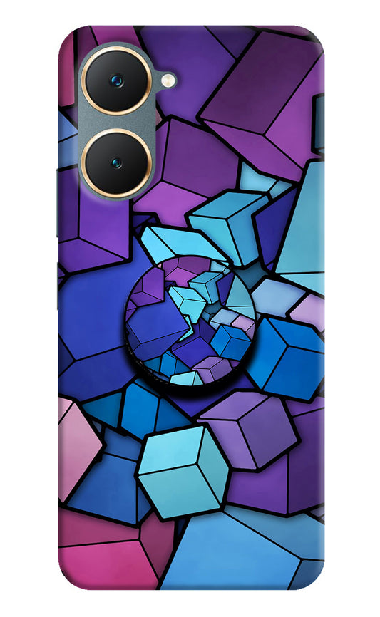 Cubic Abstract Vivo Y18/Y18e Pop Case