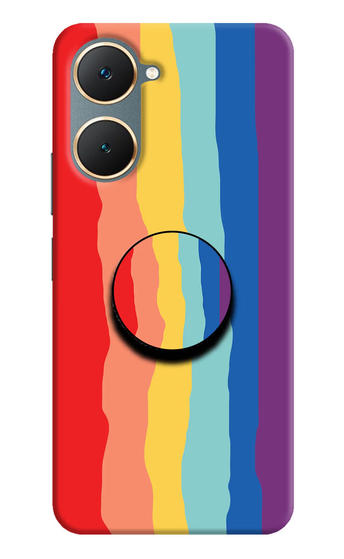 Rainbow Vivo Y18/Y18e Pop Case by Casekaro