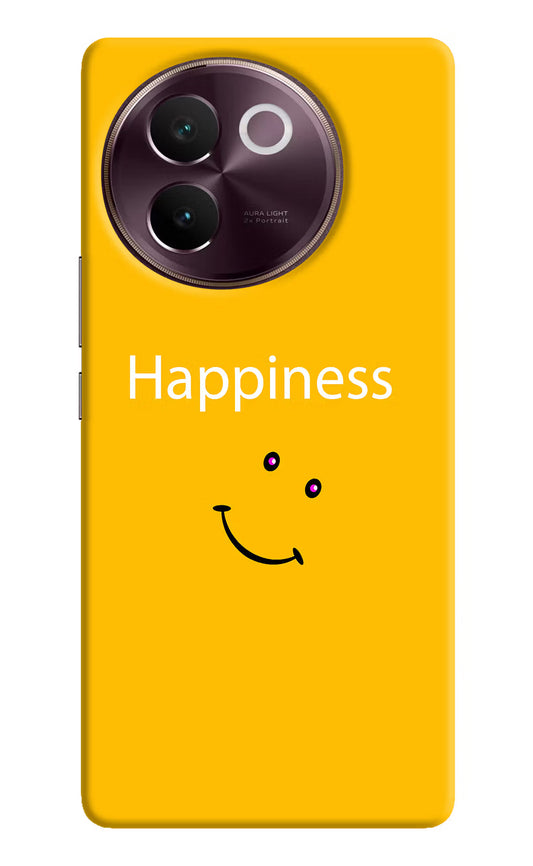 Happiness With Smiley Vivo V30e Hard Case Back Cover by Casekaro
