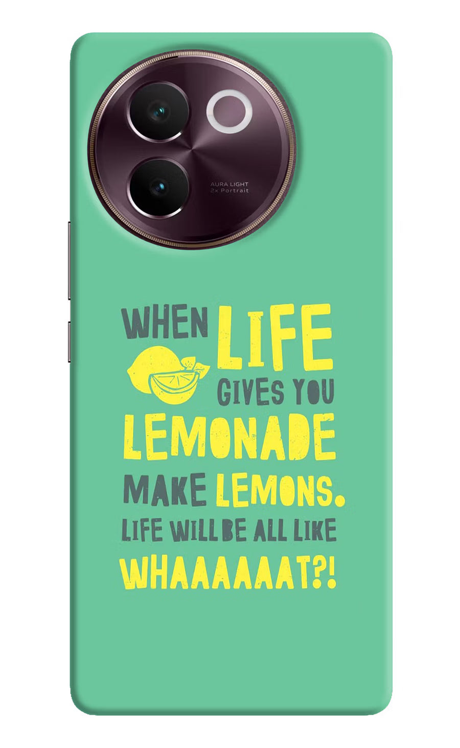 Quote Vivo V30e Back Cover, Hard case