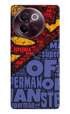 Superman Vivo V30e Hard Case Back Cover by Casekaro