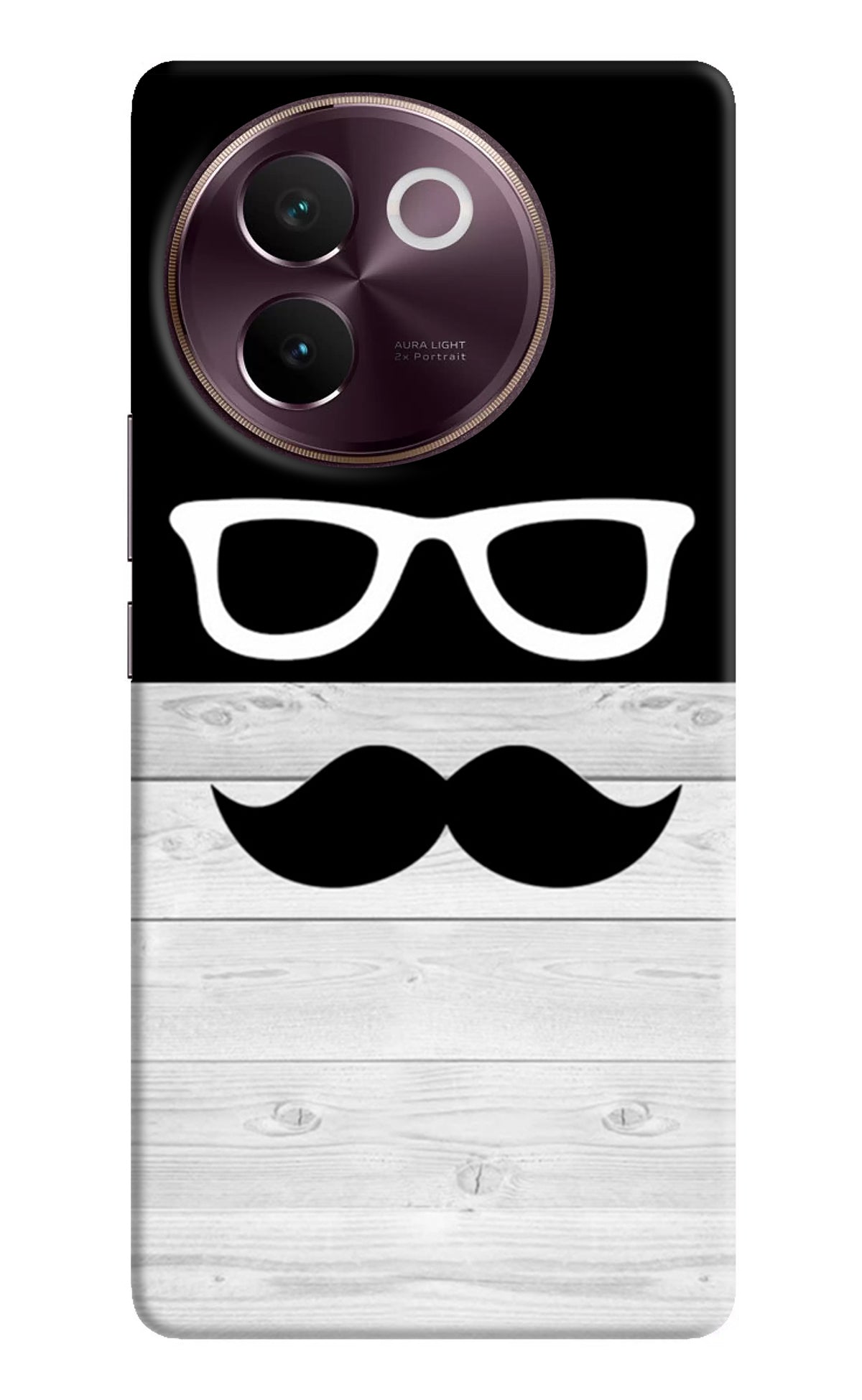 Mustache Vivo V30e Back Cover