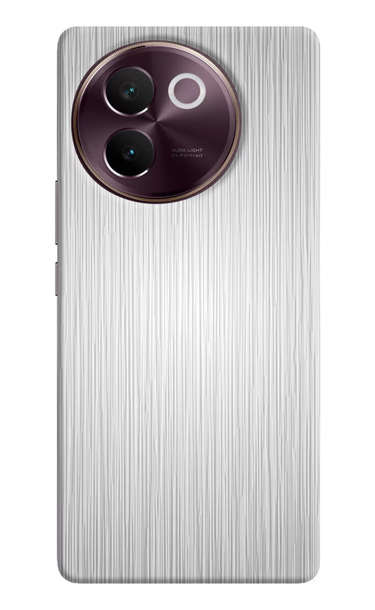 Wooden Grey Texture Vivo V30e Hard Case Back Cover by Casekaro