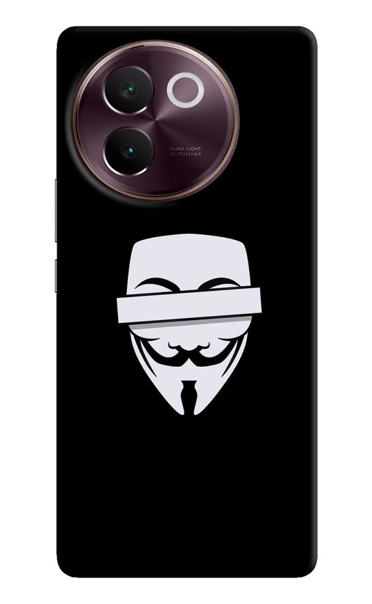 Anonymous Face Vivo V30e Hard Case Back Cover by Casekaro