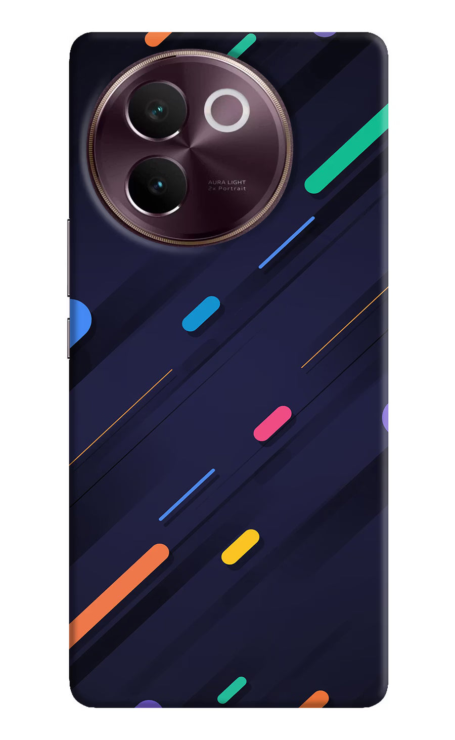Abstract Design Vivo V30e Back Cover, Hard case