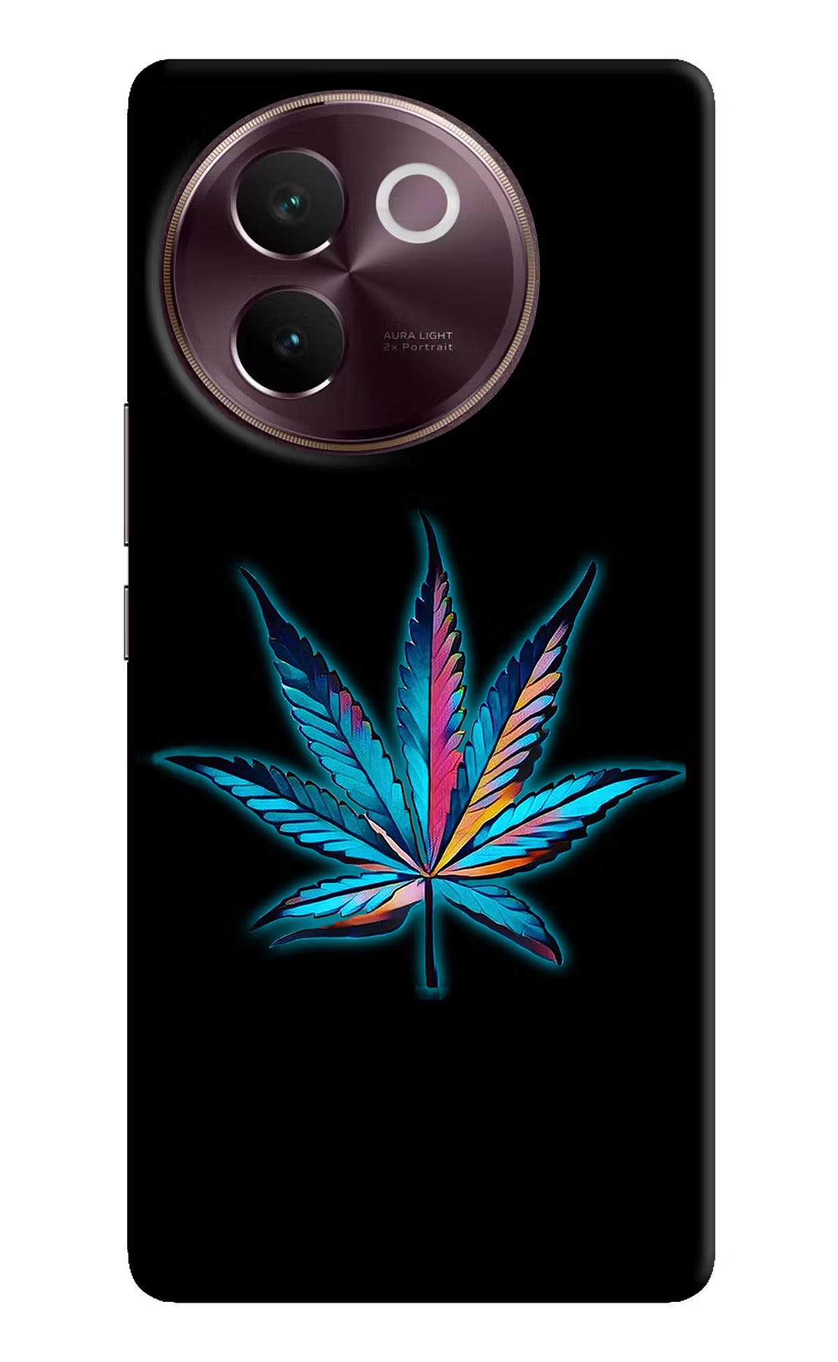 Weed Vivo V30e Hard Case Back Cover by Casekaro