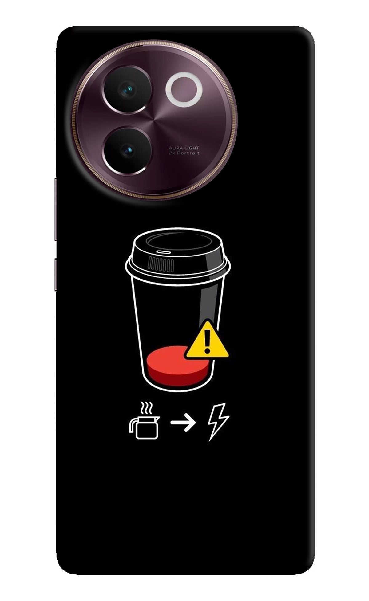 Coffee Vivo V30e Back Cover