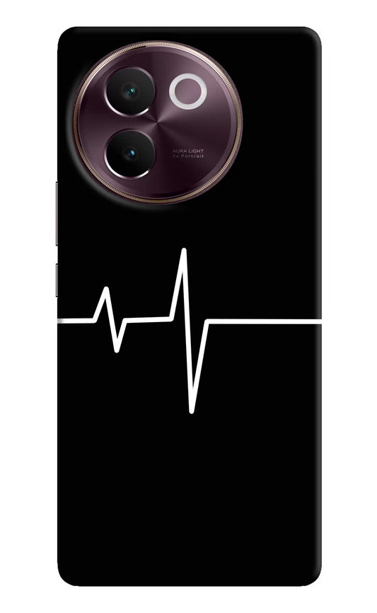 Heart Beats Vivo V30e Hard Case Back Cover by Casekaro