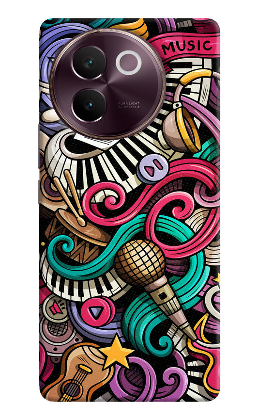 Music Abstract Vivo V30e Back Cover