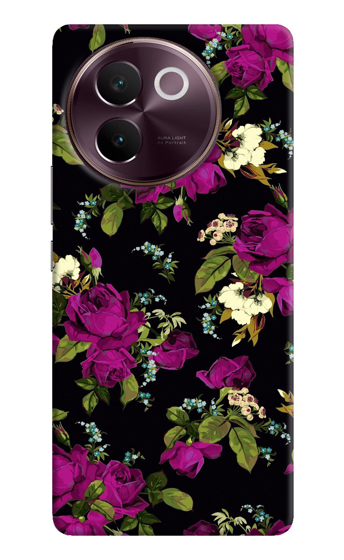 Flowers Vivo V30e Back Cover