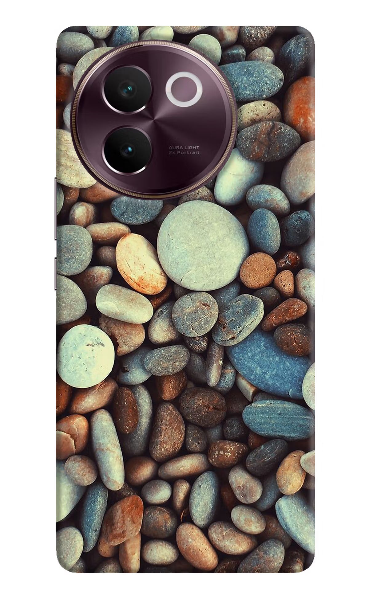 Pebble Vivo V30e Hard Case Back Cover by Casekaro