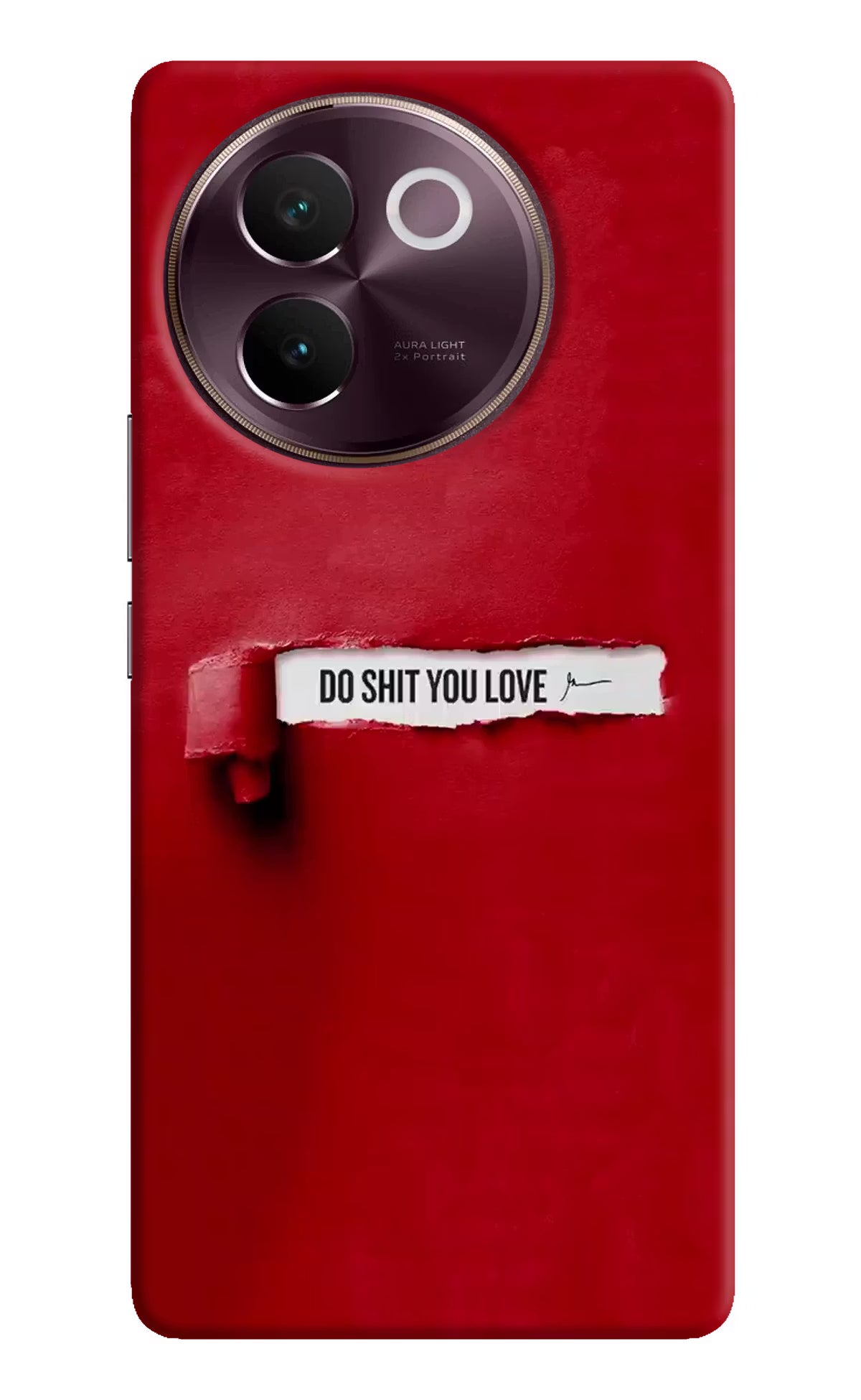 Do Shit You Love Vivo V30e Hard Case Back Cover by Casekaro