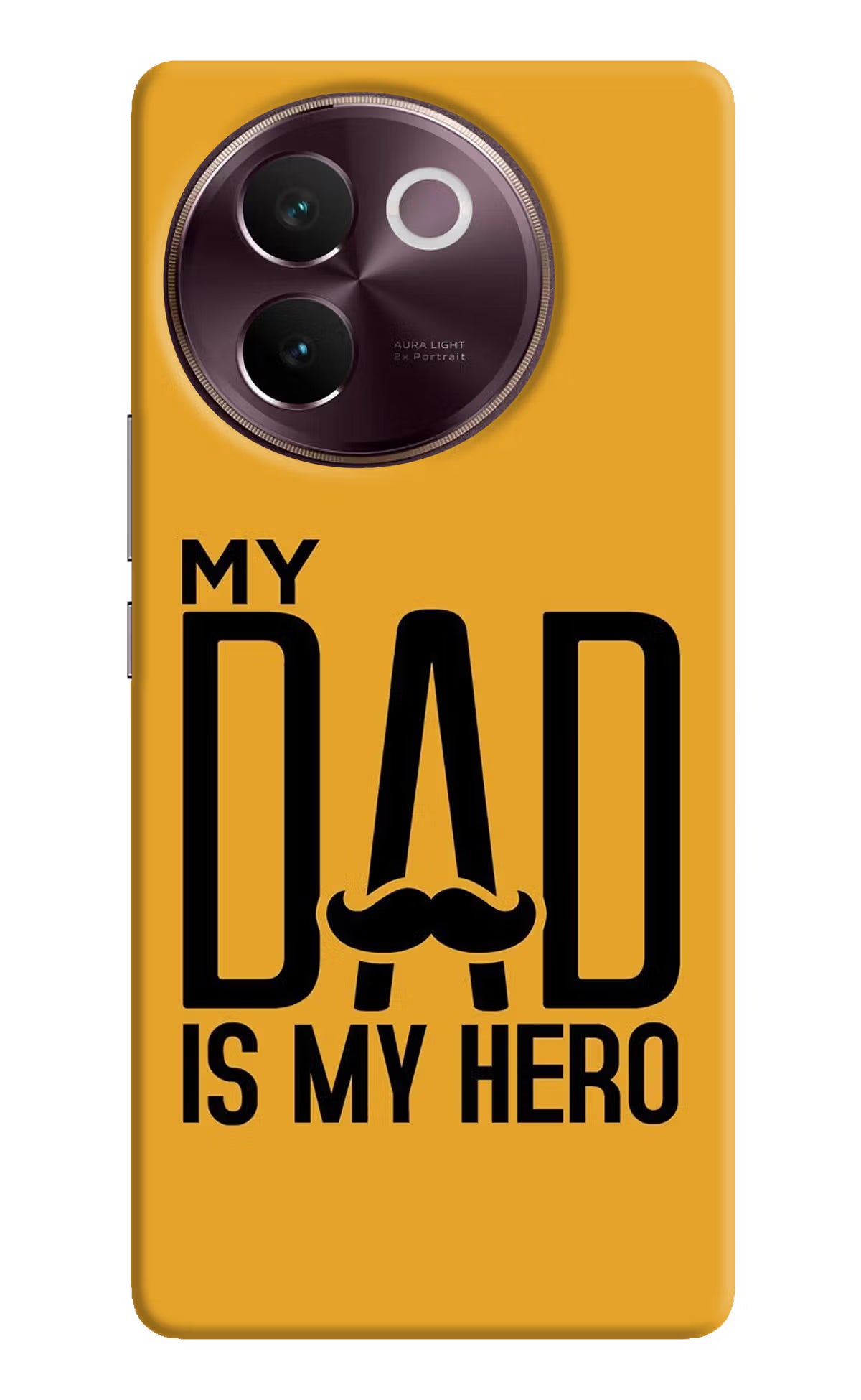 My Dad Is My Hero Vivo V30e Hard Case Back Cover by Casekaro