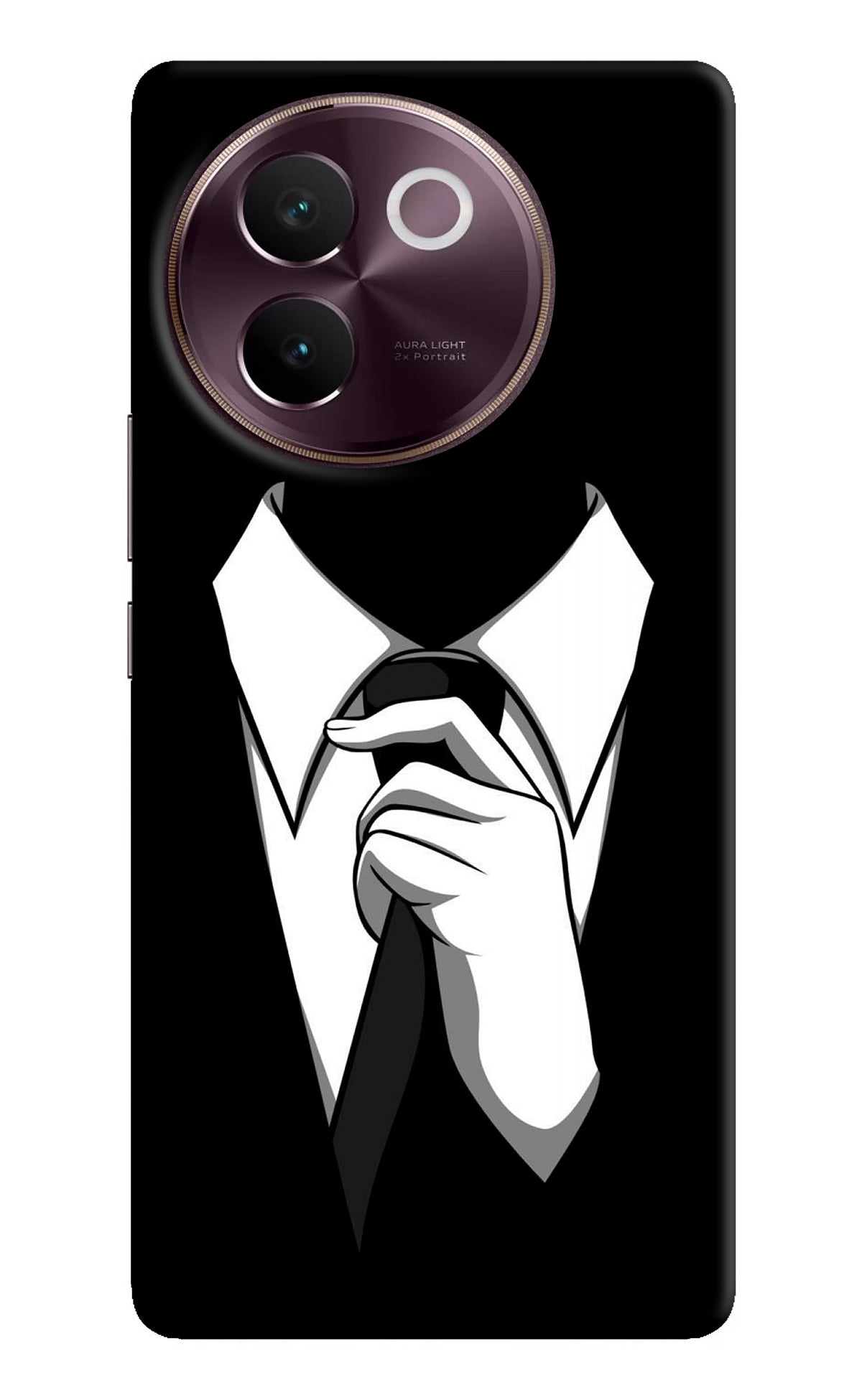 Black Tie Vivo V30e Back Cover