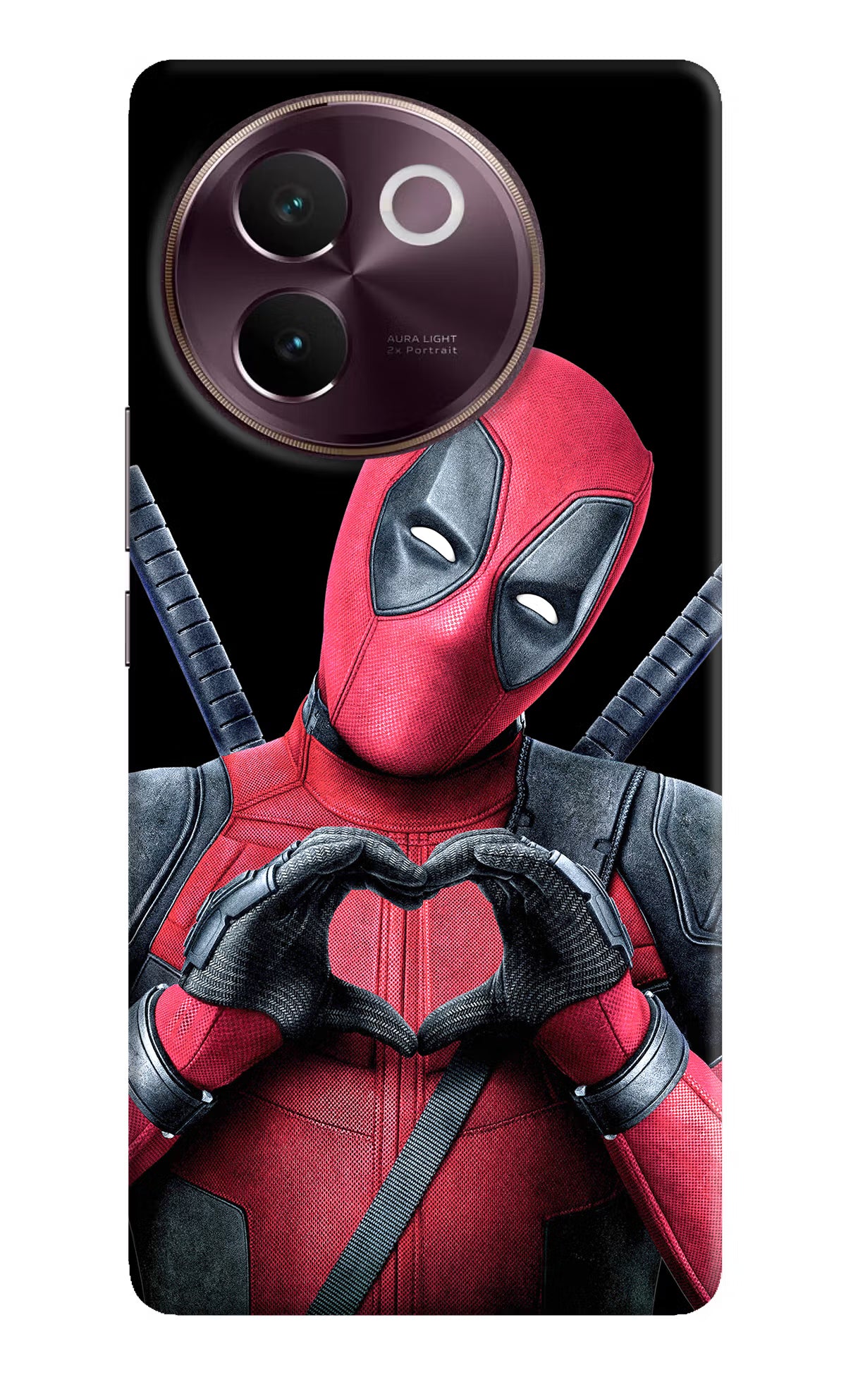 Deadpool Vivo V30e Hard Case Back Cover by Casekaro