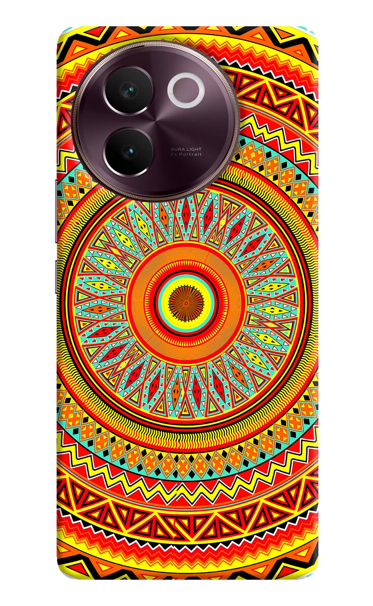 Mandala Pattern Vivo V30e Back Cover