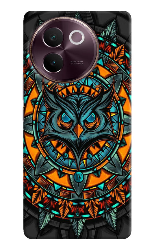 Angry Owl Art Vivo V30e Hard Case Back Cover by Casekaro