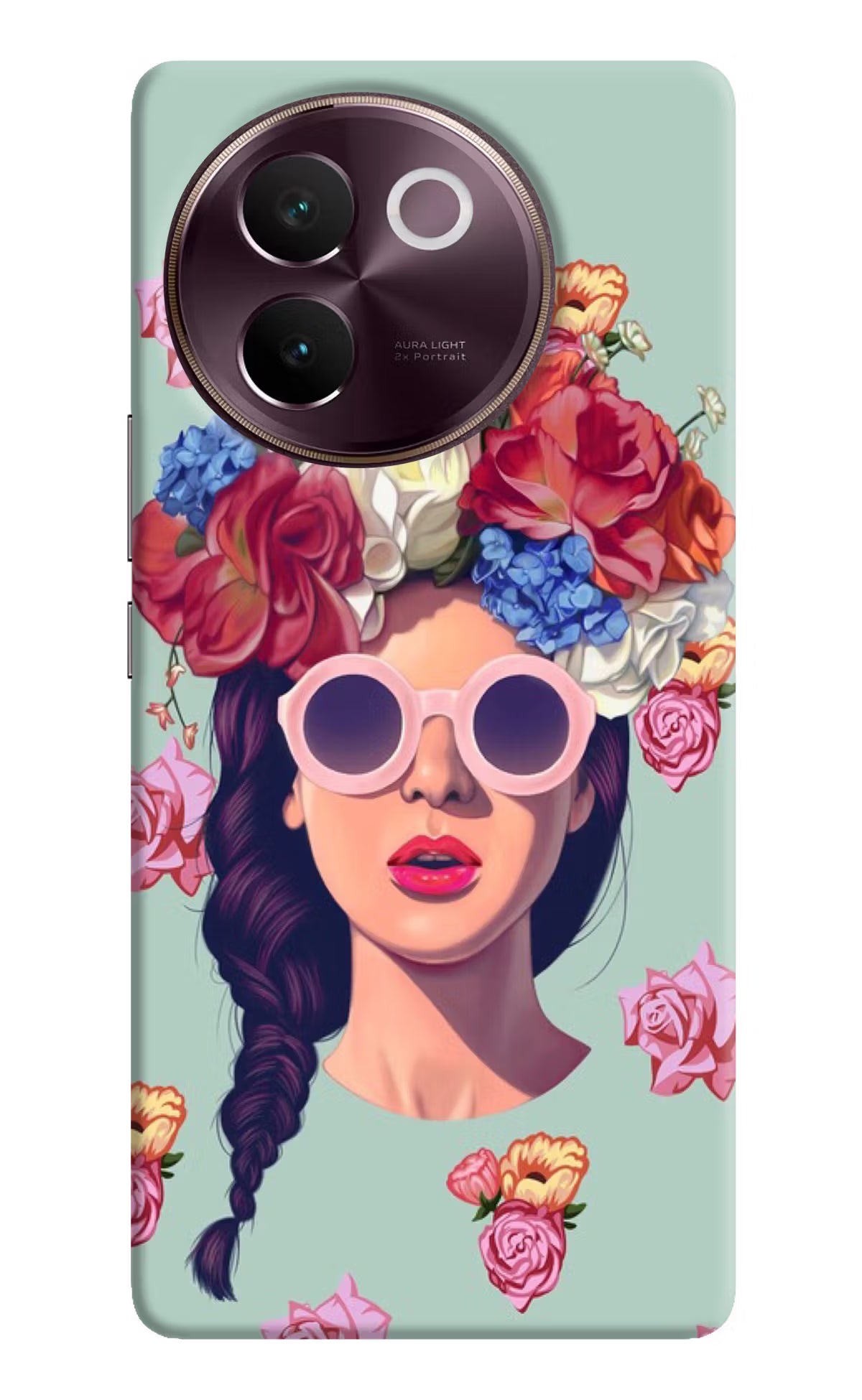 Pretty Girl Vivo V30e Hard Case Back Cover by Casekaro