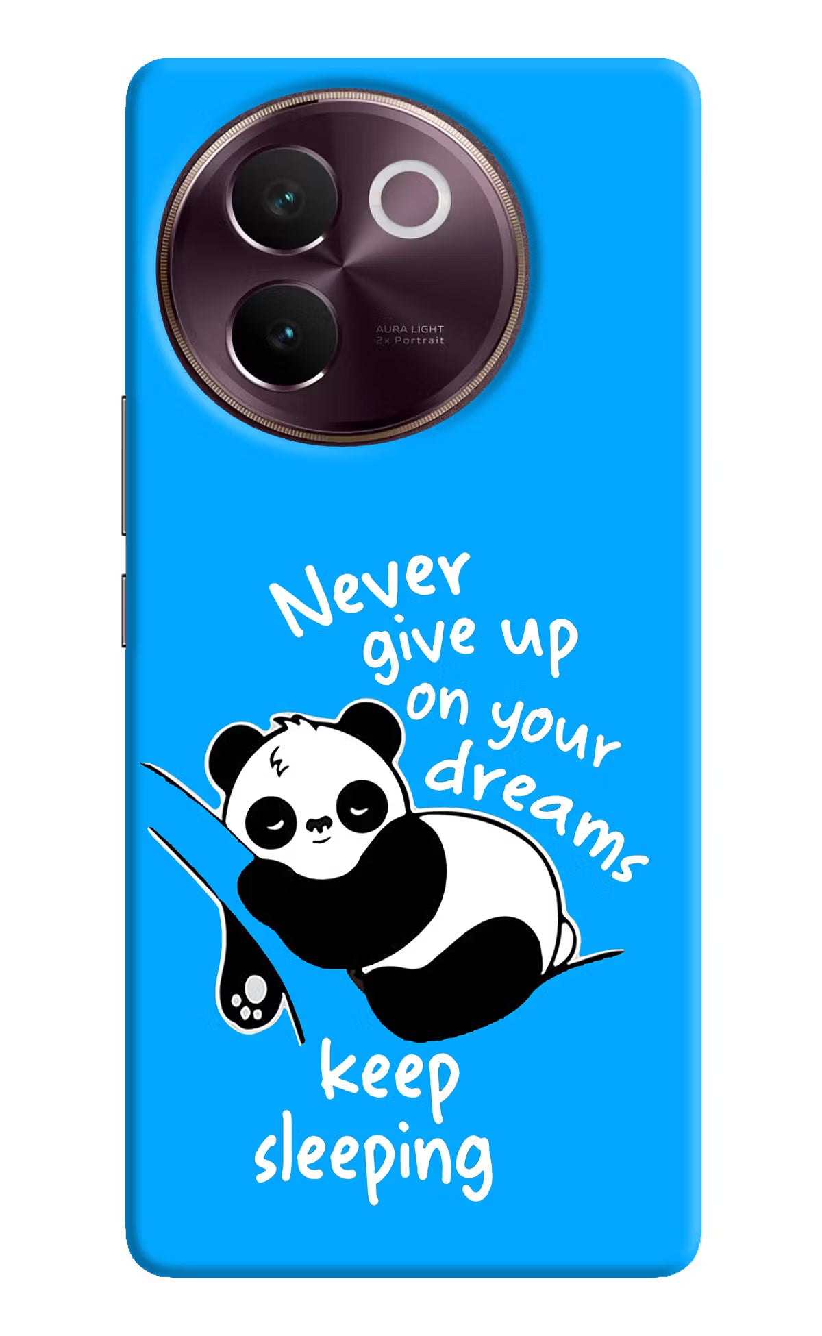 Keep Sleeping Vivo V30e Hard Case Back Cover by Casekaro