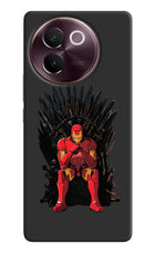 Ironman Throne Vivo V30e Hard Case Back Cover by Casekaro