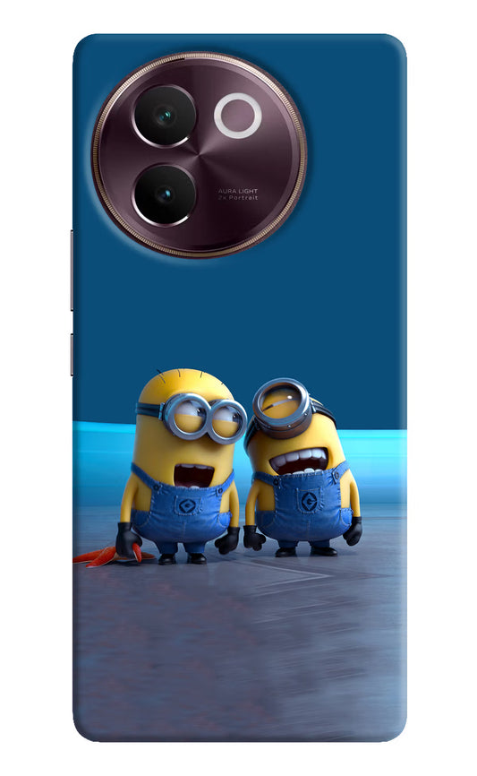 Minion Laughing Vivo V30e Hard Case Back Cover by Casekaro