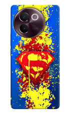Superman logo Vivo V30e Hard Case Back Cover by Casekaro
