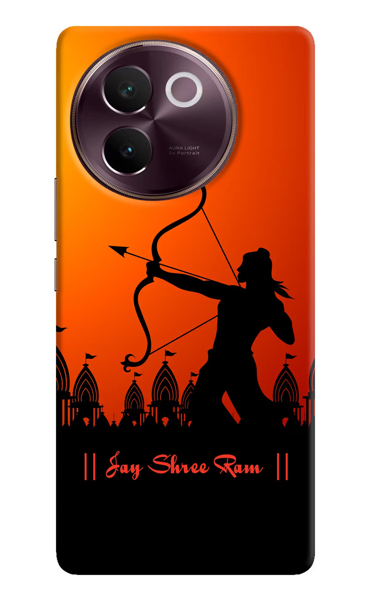 Lord Ram - 4 Vivo V30e Hard Case Back Cover by Casekaro