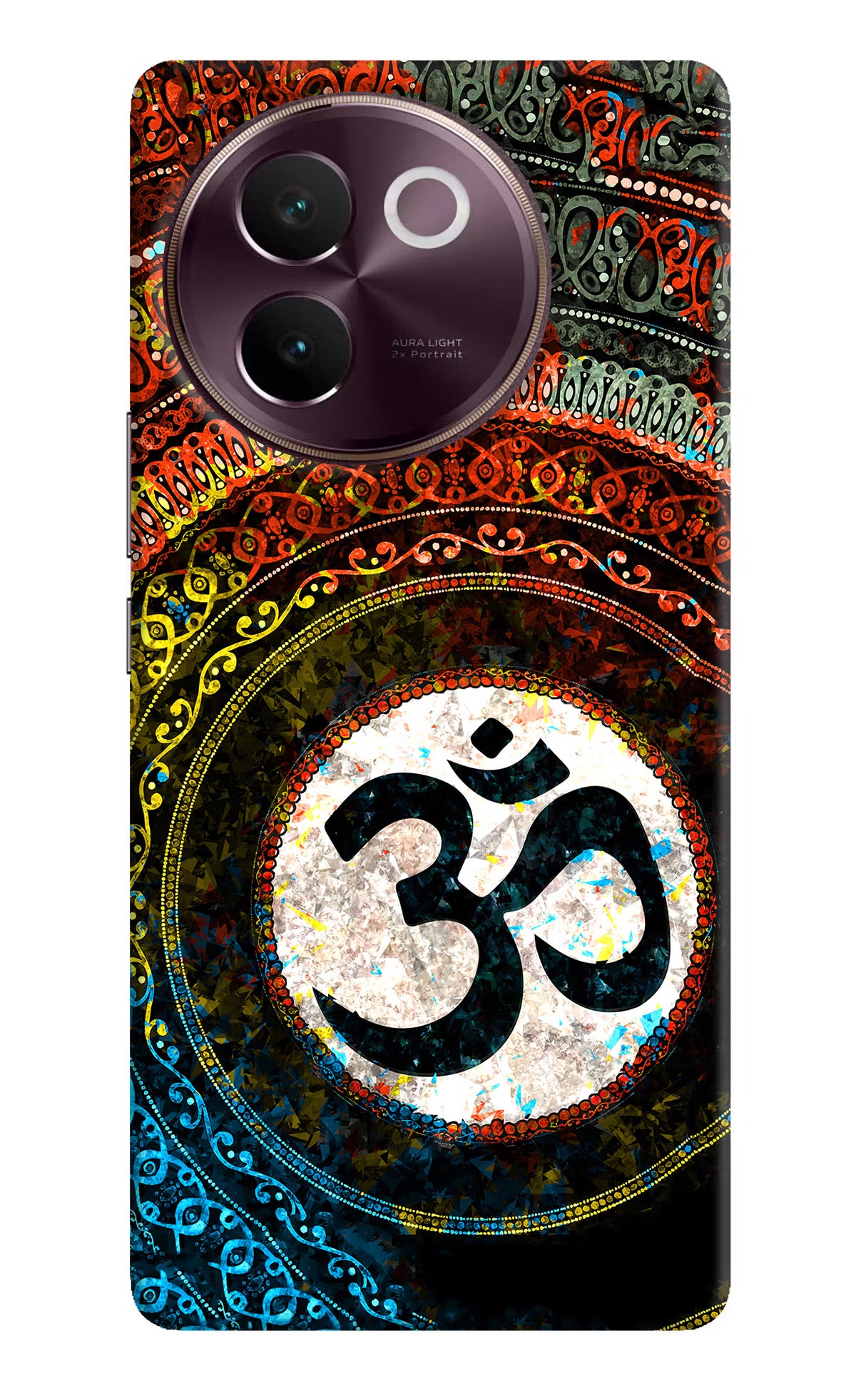Om Cultural Vivo V30e Hard Case Back Cover by Casekaro