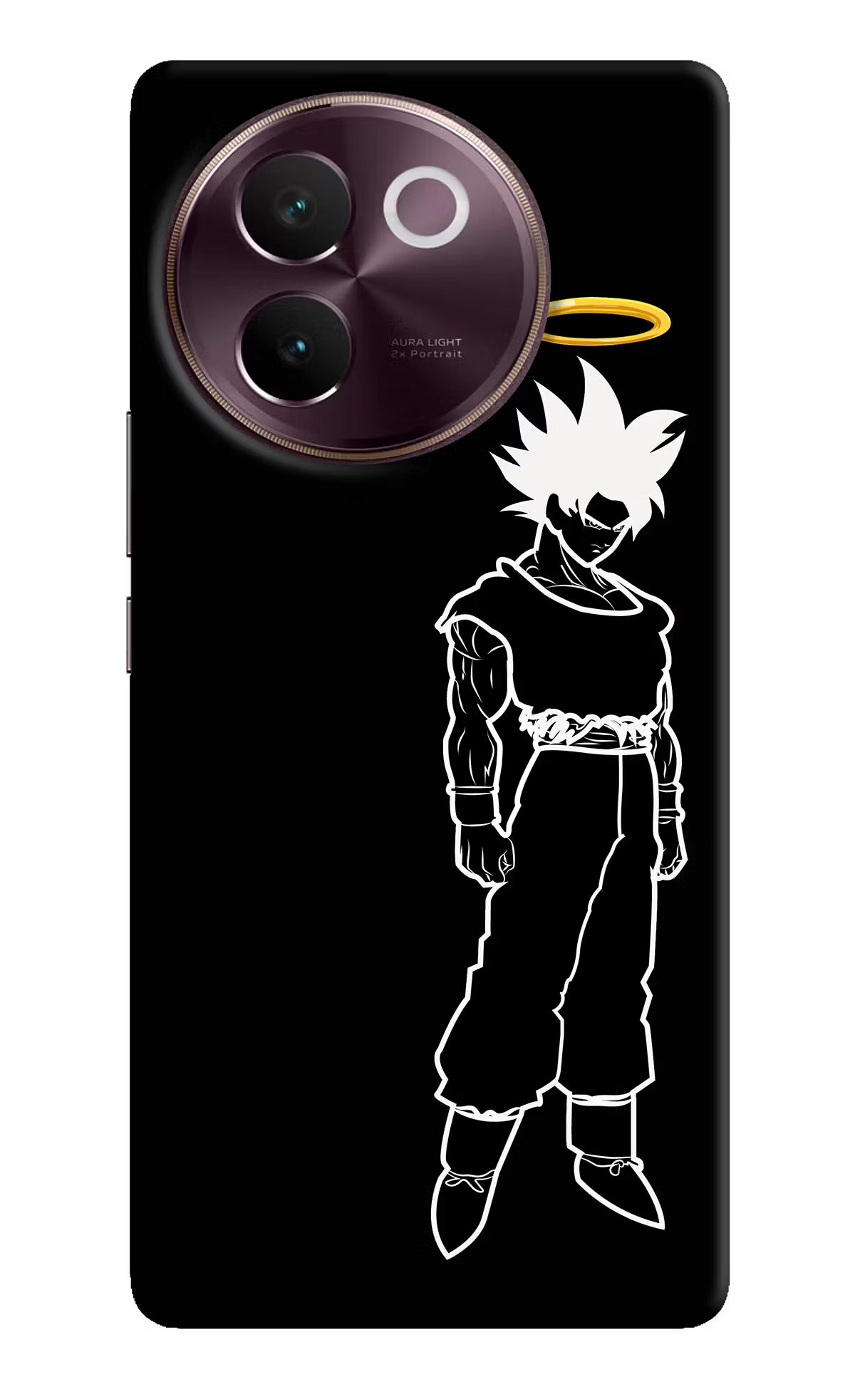 DBS Character Vivo V30e Hard Case Back Cover by Casekaro