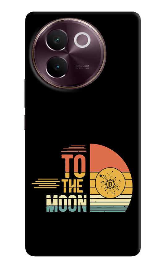 To the Moon Vivo V30e Hard Case Back Cover by Casekaro