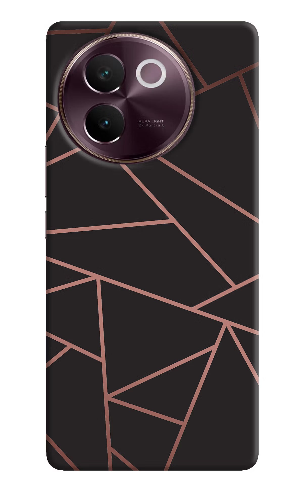 Geometric Pattern Vivo V30e Hard Case Back Cover by Casekaro